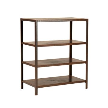 Nayini Vintage Industrial Etagere Bookcase