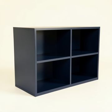 Sage Dale Desktop Shelving Unit - Navy (synthetic illustration; no displayed measurements)