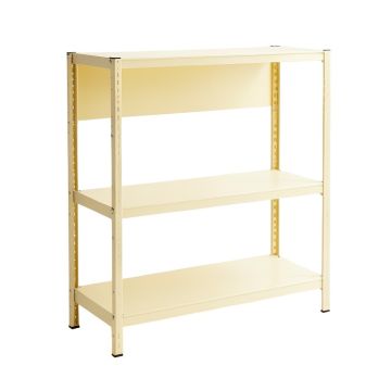 Dune Edge Desktop Shelving Unit - Cream