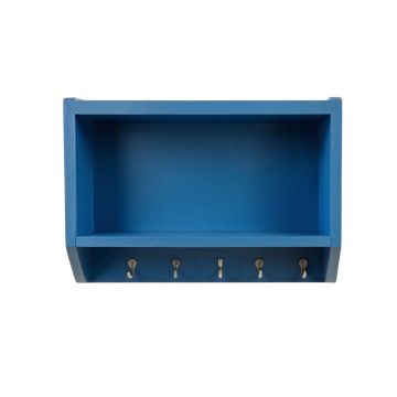 Sage Crossing Wall-Mounted Entryway Organizer Shelf - Blue