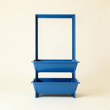 Shore Bend Empty Vertical Garden Frame - Blue (synthetic illustration; no displayed measurements)