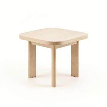 Alder Bridge Compact Balcony Table - Beige (synthetic illustration; no displayed measurements)