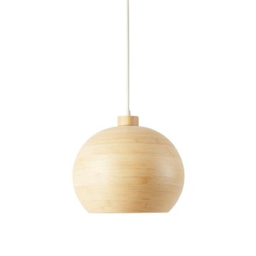 Holly Crest Pendant Light Suspended From One Plain Cable - Ivory (synthetic illustration; no displayed measurements)