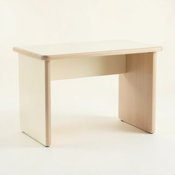 Cliff Bend Writing Desk - Cream (synthetic illustration; no displayed measurements)