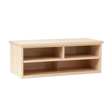 Holly Edge Shoe Storage Bench - Beige
