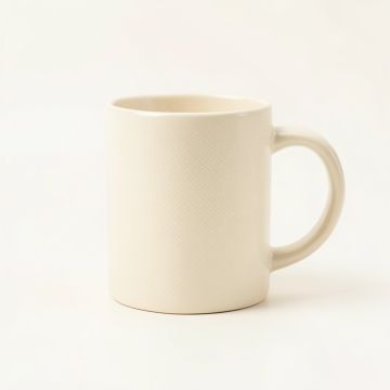 Hill Brook Ceramic Mug - Cream (synthetic illustration; no displayed measurements)
