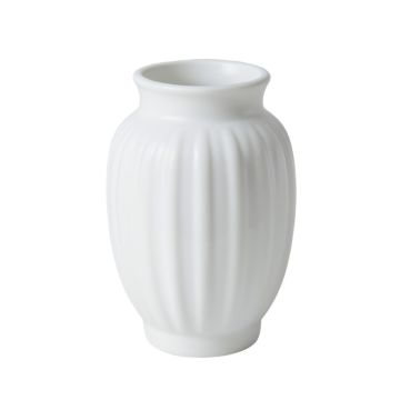 Laurel Canyon Empty Decorative Vase - White