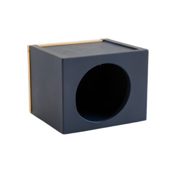 Hazel Canyon Wall-Mounted Cat Perch - Navy