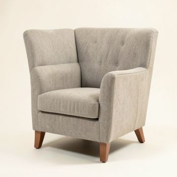 Penobscot 28.5 '' Wide Polyester Wingback Chair (synthetic illustration; no displayed measurements)