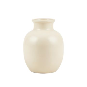 Maple Branch Empty Decorative Vase - Ivory