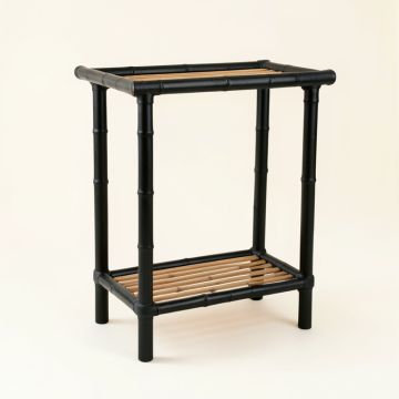 Clay Crossing Freestanding Laundry Folding Counter - Black (synthetic illustration; no displayed measurements)