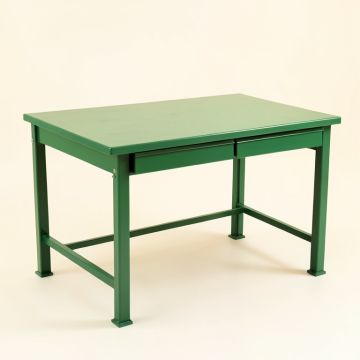 Olive Crossing Empty Workshop Workbench - Green (synthetic illustration; no displayed measurements)