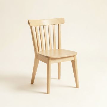Glen Bend Small Chair - Beige (synthetic illustration; no displayed measurements)