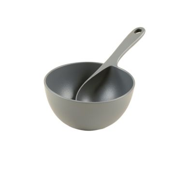 Linden Branch Cooking Spoon - Gray