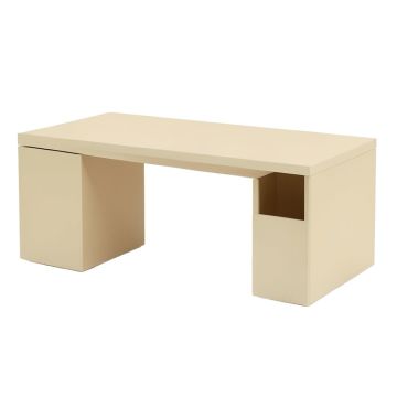 Willow Bend Desktop Monitor Riser - Beige