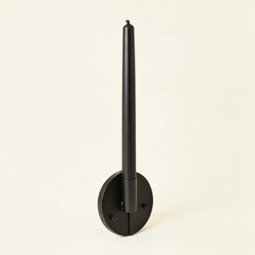 Tall Iron Wall Sconce (synthetic illustration; no displayed measurements)