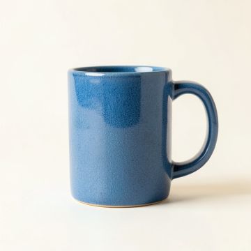 Oak Bluff Ceramic Mug - Blue (synthetic illustration; no displayed measurements)
