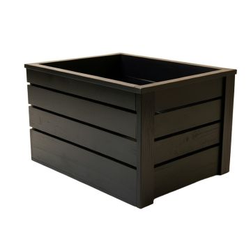 Aspen Dell Empty Furniture-Style Litter Enclosure - Black