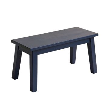 Hill Branch Indoor Bench - Navy