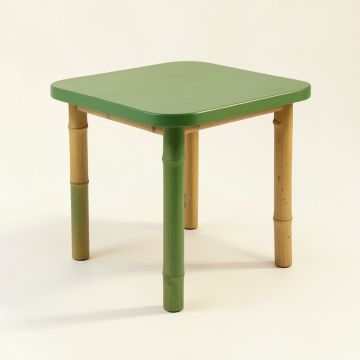 Ash Bridge Compact Balcony Table - Green (synthetic illustration; no displayed measurements)