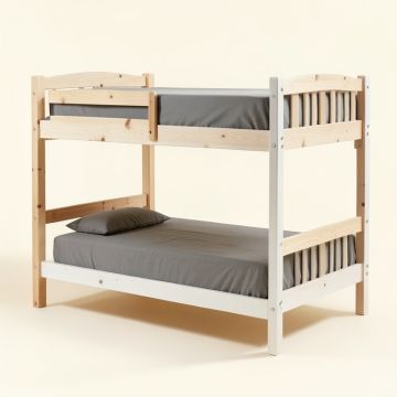 Bolles Twin Over Full Bunk Bed (synthetic illustration; no displayed measurements)