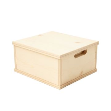 Pine Bend Low Toy Storage Unit - Ivory
