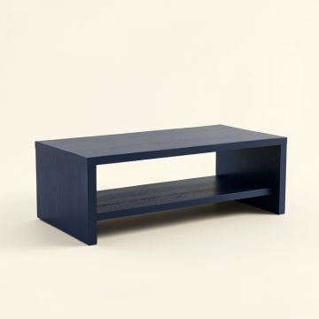 Aspen Bridge Coffee Table - Navy (synthetic illustration; no displayed measurements)