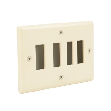 Lexan 5-Gang Toggle Light Switch Wall Plate