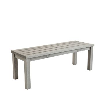Fern Bend Indoor Bench - Gray (synthetic illustration; no displayed measurements)