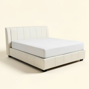 Modern Upholstered Platform Bed (synthetic illustration; no displayed measurements)
