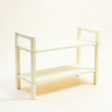 Ash Branch Empty Countertop Canister Rack - Ivory (synthetic illustration; no displayed measurements)