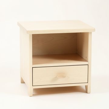 Rowan Branch Nightstand - Ivory (synthetic illustration; no displayed measurements)