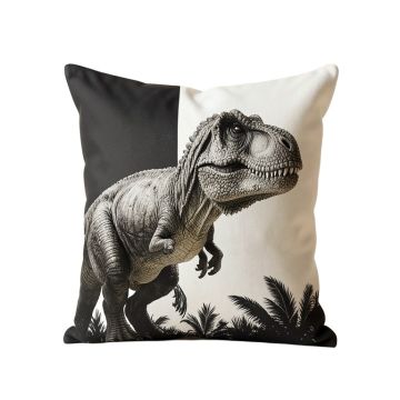 Dinosaur Evolution Of Wildlife Square Cushion Pillow Cover