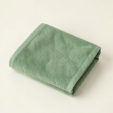 Maple Canyon Bath Towel - Green (synthetic illustration; no displayed measurements)