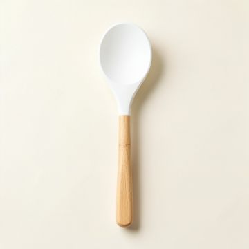 Lake Crest Cooking Spoon - White (synthetic illustration; no displayed measurements)