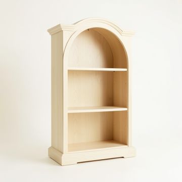Vale Brook Freestanding Bookcase - Ivory (synthetic illustration; no displayed measurements)