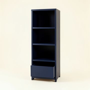 Summit Brook Narrow Cubby Tower - Navy (synthetic illustration; no displayed measurements)