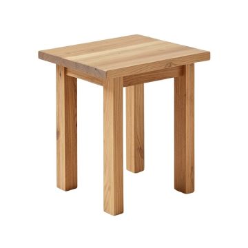 Carmelita Solid Wood Side Table