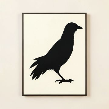 Cool Feathers I - Wrapped Canvas Graphic Art Print (synthetic illustration; no displayed measurements)