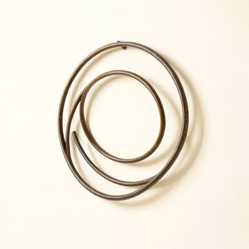 Abstract Round Metal Wall Décor (synthetic illustration; no displayed measurements)