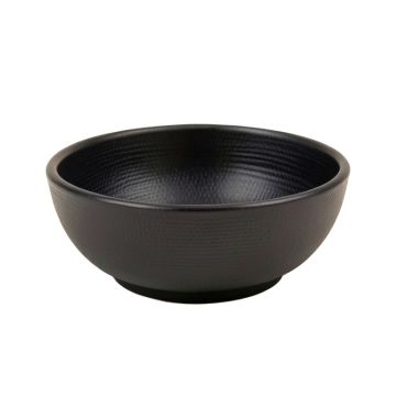 Fern Bend Dining Bowl - Black