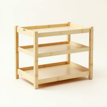 Bay Bend Empty Countertop Canister Rack - Beige (synthetic illustration; no displayed measurements)