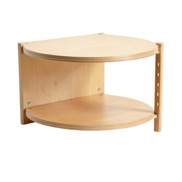 Aitkin Industrial Hanging Circular Wall Shelf
