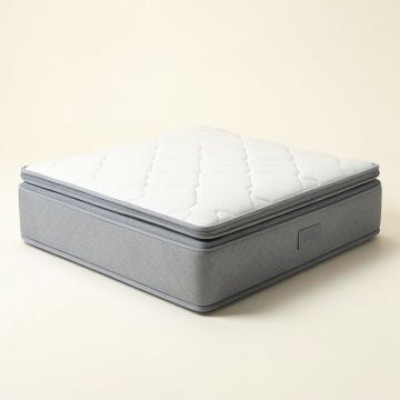 White Noise 9 '' Firm Innerspring Mattress And Box Spring Set (synthetic illustration; no displayed measurements)