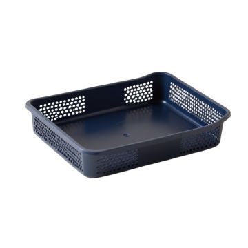 Sage Brook Empty Under-Desk Cable Tray - Navy