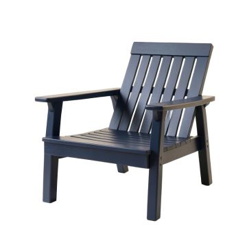 Bay Bend Outdoor Lounge Chair - Navy (synthetic illustration; no displayed measurements)