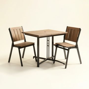Vandermark Outdoor 3 Piece Bistro Set (synthetic illustration; no displayed measurements)