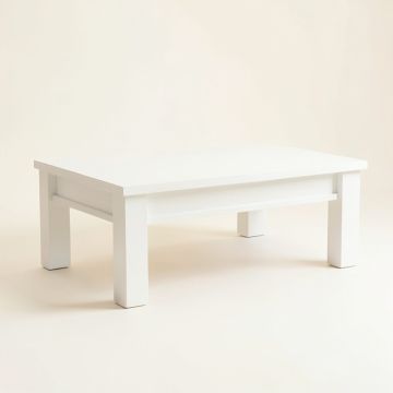 Field Branch Coffee Table - White (synthetic illustration; no displayed measurements)