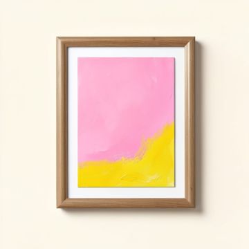 Framed Painting Print Wall Art (synthetic illustration; no displayed measurements)