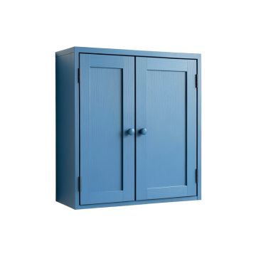 Pine Bridge Wall-Mounted Entry Cabinet - Blue